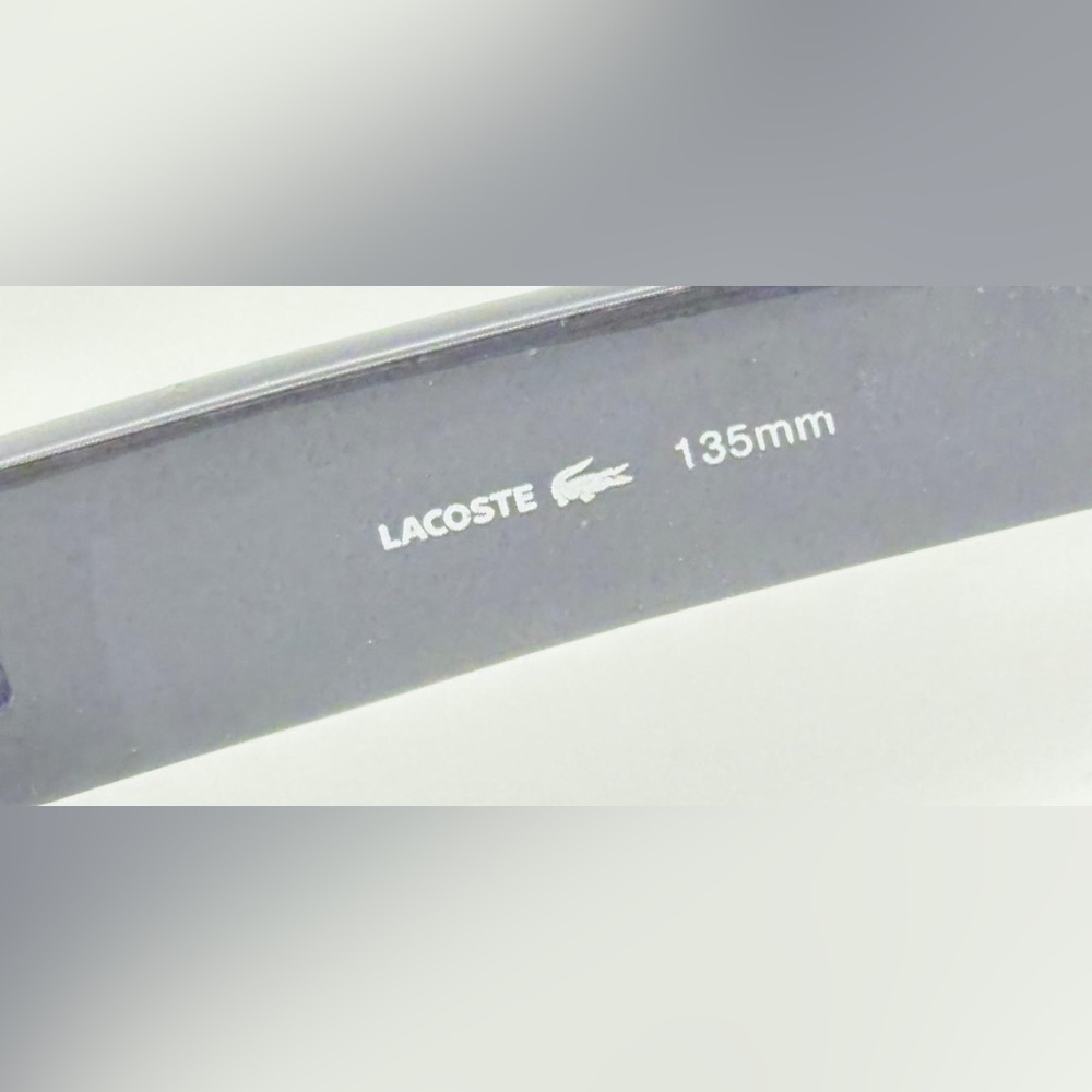 Lacoste Black Oval Sunglasses Frames Only - Picture 7 of 8